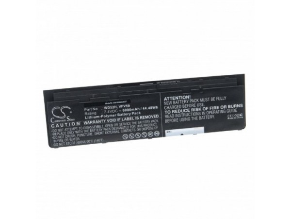 Baterija za Dell Latitude E7240 / E7250, 7.4 V, 6000 mAh