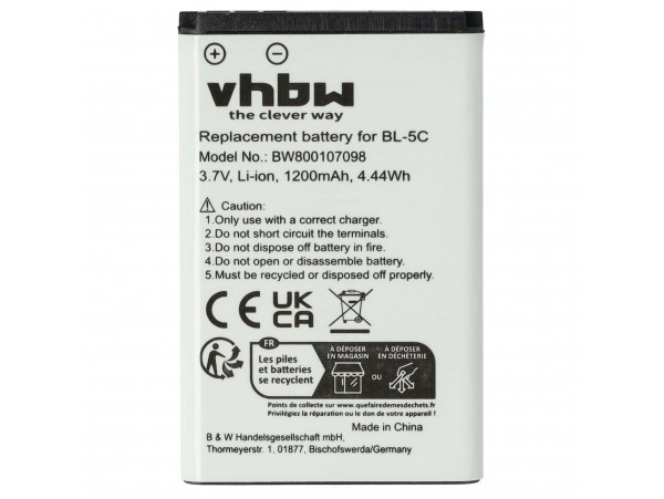 Baterija za Shoretel IP930D, 1200 mAh