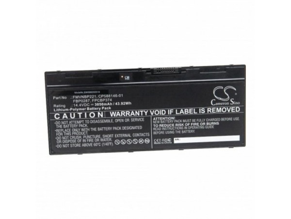 Baterija za Fujitsu Siemens Stylistic Q702, 3050 mAh