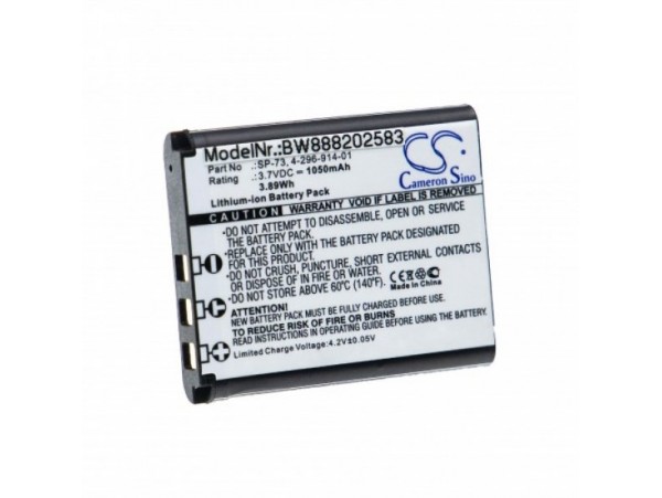 Baterija za Sony MDR-1000X / MDR-1ABT / MDR-1RNC, 1050 mAh