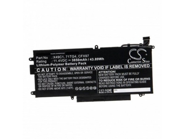 Baterija za Dell Latitude 5289 / Latitude 7390, 3850 mAh