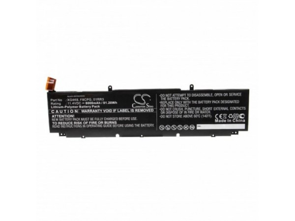 Baterija za Dell Precision 5750 / XPS 17 9700, 8500 mAh