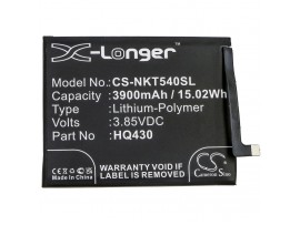 Baterija za Nokia 3.4 / 5.4, HQ430, 3900 mAh