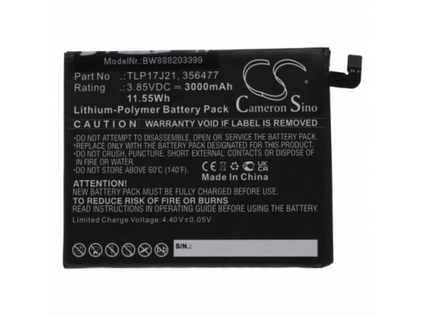 Baterija za Wiko View XL, 3000 mAh