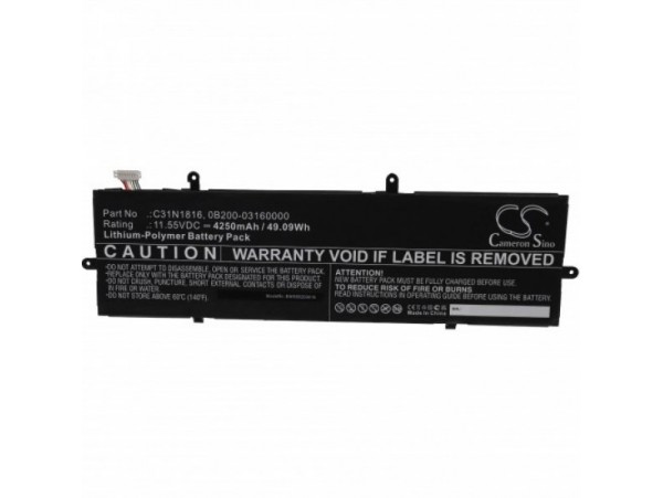 Baterija za Asus ZenBook Flip 13 UX362 / 14 UX433, C31N1816, 4250 mAh