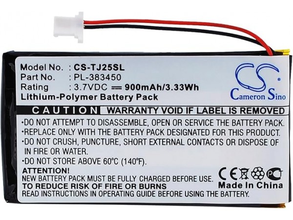 Baterija za Sony Clie PEG-TJ25 / PEG-TJ35, 850 mAh