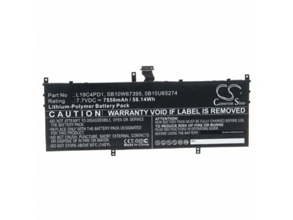 Baterija za Lenovo Yoga C640-13IML / Yoga 6-13ALC6, 7550 mAh