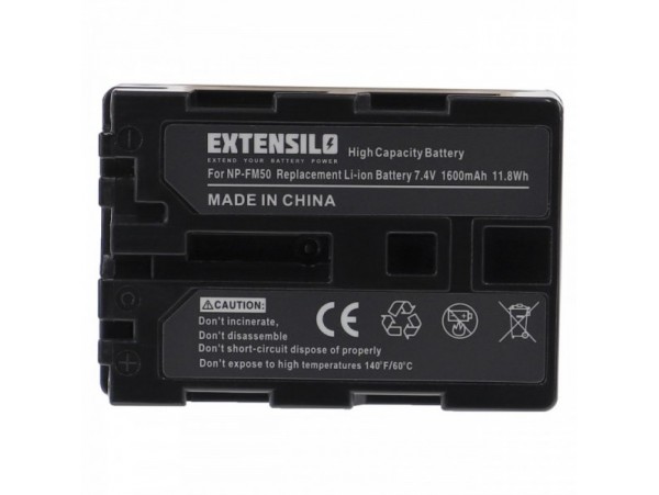 Baterija NP-FM50 za Sony CCD-TRV106K / CCD-TRV108, 1600 mAh