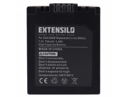 Baterija CGA-S006 / CGR-S006 za Panasonic Lumix FZ8 / FZ18 / FZ28 / FZ30 / FZ35, 750 mAh