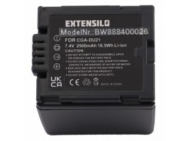 Baterija CGA-DU14 / CGA-DU21 za Panasonic NV-GS10 / PV-GS50 / VDR-M30, 2500 mAh