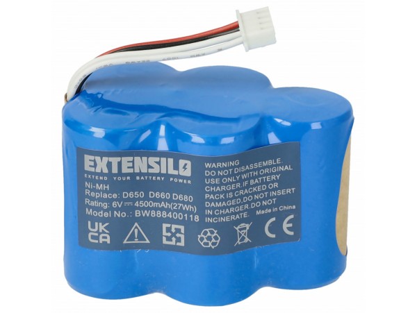 Baterija za Ecovacs Deebot D66 / D68 / D73, 4500 mAh