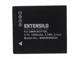 Baterija DMW-BCF10E / CGA-S106 za Panasonic Lumix DMC-FP8 / DMC-FS1 / DMC-FT1, 1000 mAh