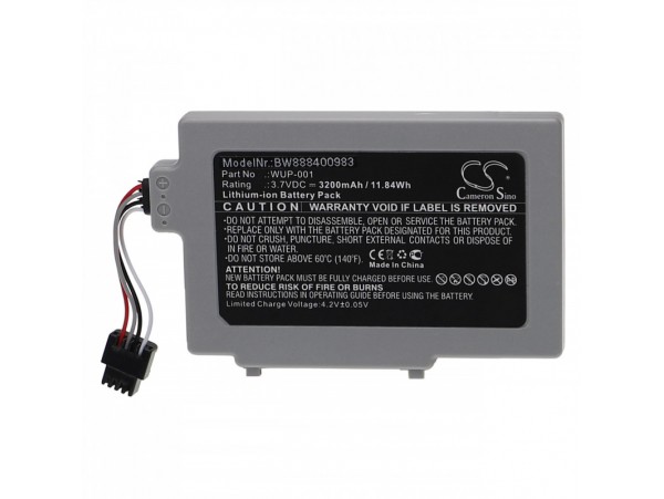 Baterija za Nintendo Wii U Gamepad, WUP-001, 3200 mAh