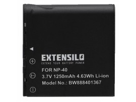 Baterija NP-40 za Casio Exilim Zoom EX-Z30 / EX-Z1000 / EX-Z1200, 1250 mAh Baterija NP-40 za Casio Exilim Zoom EX-Z30 / EX-Z1000 / EX-Z1200, 1250 mAh