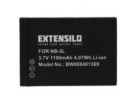 Baterija NB-5L za Canon PowerShot S100 / IXUS 950, 1100 mAh