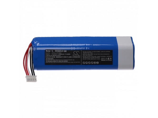 Baterija za Ecovacs Deebot Ozmo T8 / T9 / 950 DX9G, 5200 mAh