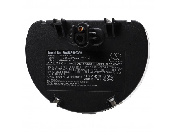 Baterija za Water Tech Pool Blaster Pro 900 / Precision 2.0 Li, LB003S2P-C, 5200 mAh