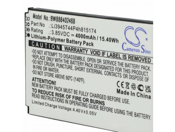 Baterija za ZTE MU500 / MU501, 4000 mAh