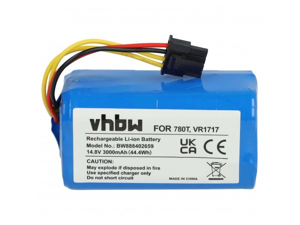 Baterija za Proscenic 780T / 790T / Vileda VR302, brez ohišja, 3000 mAh