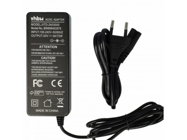 Polnilec za tiskalnike Epson / Samsung / Bixolon, 72W / 24V / 3A