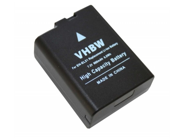 Baterija EN-EL21 za Nikon 1 V2 / Nikon 1 J2, 900 mAh